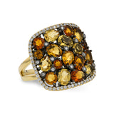14KT Gold Ladies Citrine Fashion Ring