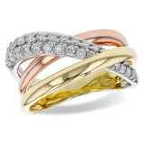 14KT Gold Ladies Diamond Fashion Ring