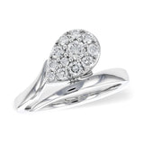 14KT Gold Ladies Diamond Fashion Ring