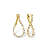 14KT Gold Diamond Earrings