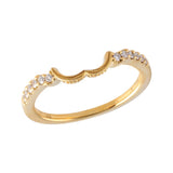 14KT Gold Ladies Diamond Wedding Ring