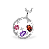 14KT Gold Multi-Stone Necklace