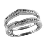 14KT Gold Ladies Diamond Wrap/Guard