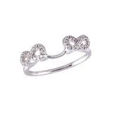 14KT Gold Ladies Diamond Wrap/Guard