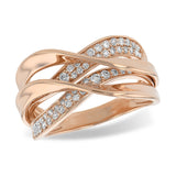14KT Gold Ladies Diamond Wedding Ring