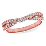 14KT Gold Ladies Diamond Wrap/Guard