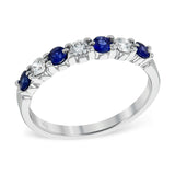 14KT Gold Ladies Sapphire Wedding Ring