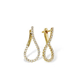 14KT Gold Diamond Earrings