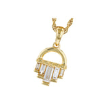 14KT Gold Diamond Necklace