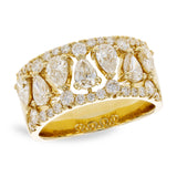 14KT Gold Ladies Diamond Wedding Ring