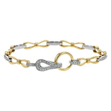 14KT Gold Diamond Bracelet