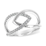 14KT Gold Ladies Diamond Fashion Ring