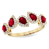 14KT Gold Ladies Ruby Fashion Ring