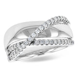14KT Gold Ladies Diamond Fashion Ring