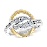 14KT Gold Ladies Diamond Fashion Ring