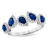 14KT Gold Ladies Sapphire Fashion Ring