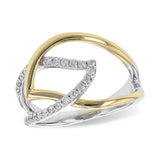 14KT Gold Ladies Diamond Fashion Ring