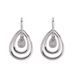 14KT Gold Diamond Earrings
