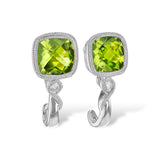 14KT Gold Peridot Earrings