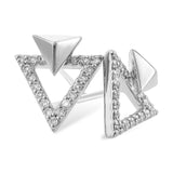 14KT Gold Diamond Earrings
