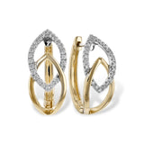 14KT Gold Diamond Earrings