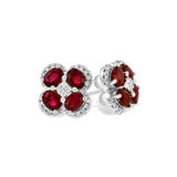 14KT Gold Ruby Earrings