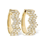 14KT Gold Diamond Earrings