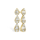 14KT Gold Diamond Earrings