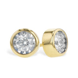 14KT Gold Diamond Earrings