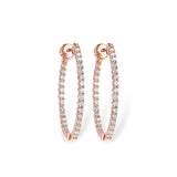14KT Gold Diamond Earrings