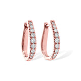 14KT Gold Diamond Earrings