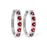 14KT Gold Ruby Earrings