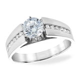 14KT Gold Diamond Semi-Mount Engagement Ring