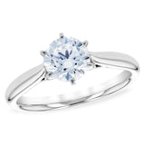 14KT Gold Diamond Semi-Mount Engagement Ring