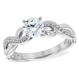 14KT Gold Diamond Semi-Mount Engagement Ring