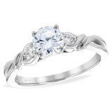 14KT Gold Diamond Semi-Mount Engagement Ring