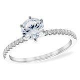 14KT Gold Diamond Semi-Mount Engagement Ring