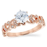 14KT Gold Diamond Semi-Mount Engagement Ring