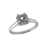 14KT Gold Diamond Semi-Mount Engagement Ring
