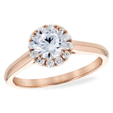 14KT Gold Semi-Mount Engagement Ring