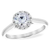 14KT Gold Semi-Mount Engagement Ring