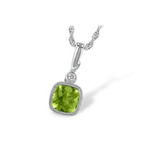 14KT Gold Peridot Necklace