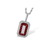 14KT Gold Ruby Necklace