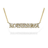 14KT Gold Diamond Necklace