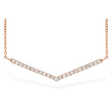 14KT Gold Diamond Necklace