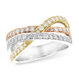 14KT Gold Ladies Diamond Wedding Ring