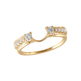 14KT Gold Ladies Wrap/Guard