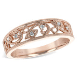 14KT Gold Ladies Diamond Wedding Ring