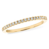 14KT Gold Ladies Diamond Wedding Ring