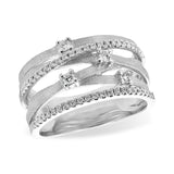 14KT Gold Ladies Diamond Wedding Ring